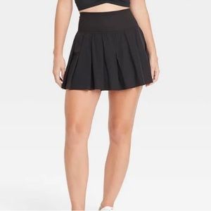 Joylab Skirts | Joylab Black High Rise Pleated Skort  | Color: Black size XL